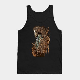 Steampunk Hacker - V1.04 Tank Top